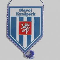 Vlaječka se znakem Slavoje Kynšperk