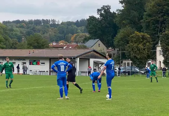 7. kolo SLAVOJ KYNŠPERK - BANÍK SVATAVA 2-0